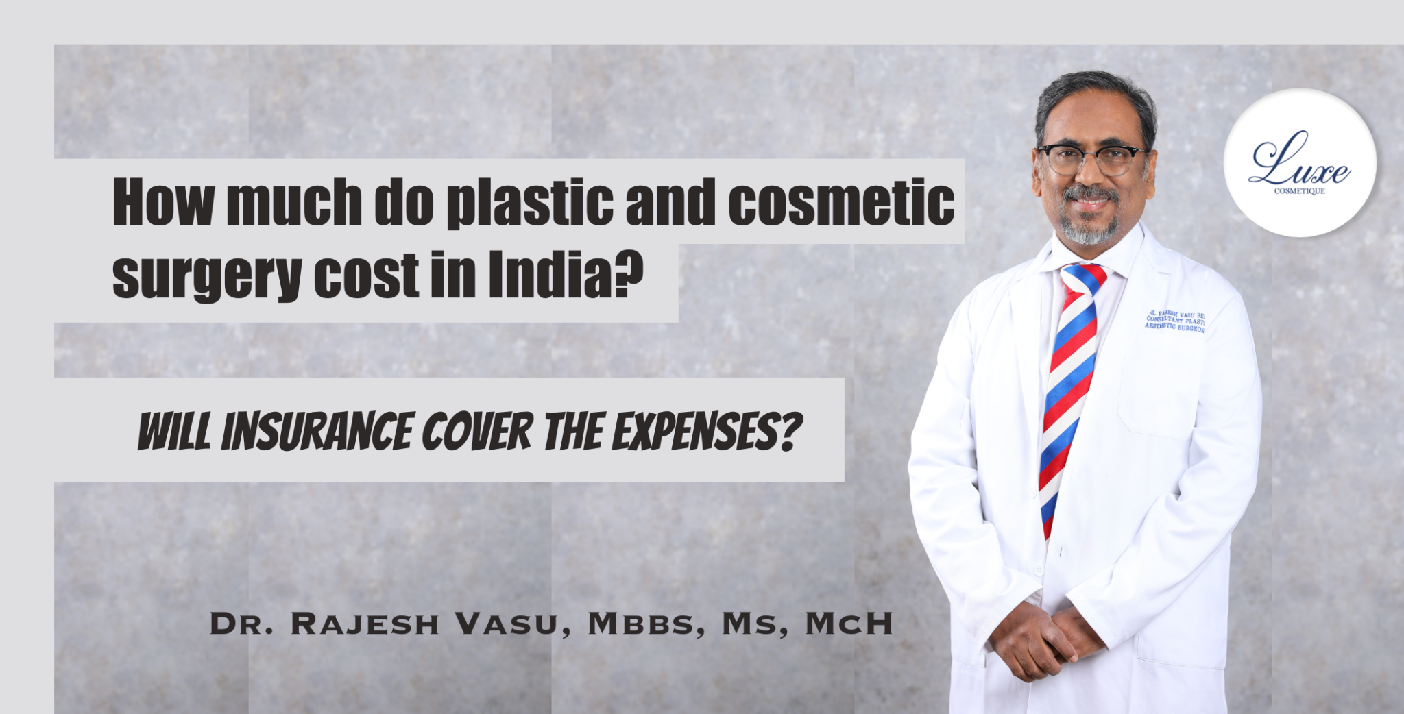How much do plastic and cosmetic surgery cost in India?